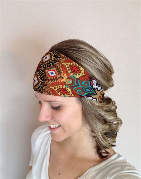 wide fabric headbands